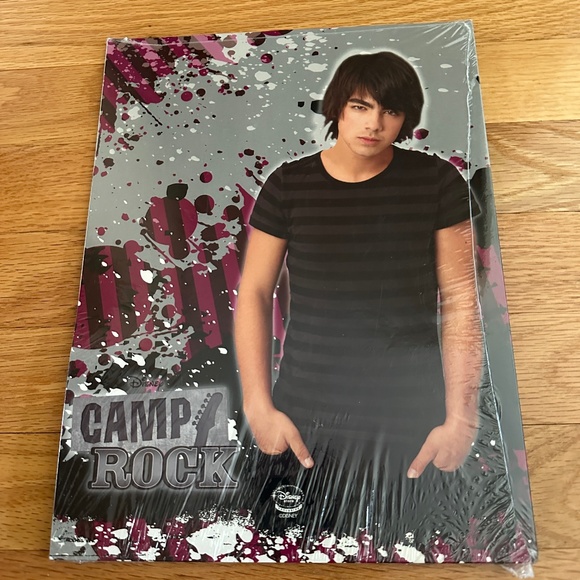 Disney Camp Rock Jonas Brothers Demi Lovato 3 Pack Folders New in Package - Picture 2 of 11